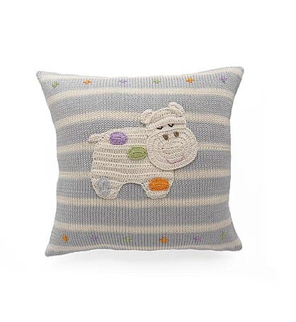 Hippo 10" Pillow